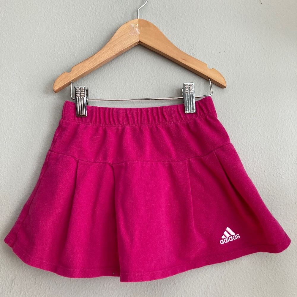 Girls pink adidas skort size 5